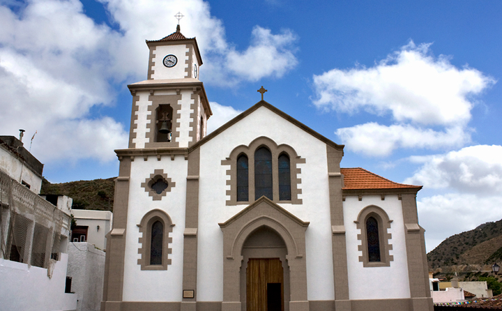 Die Kirche San Juan Bautista in Vallehermoso
